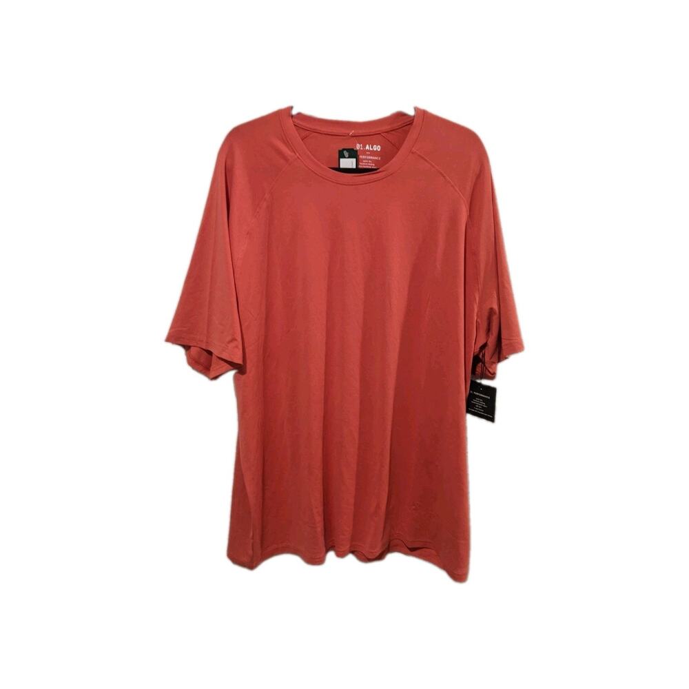 01.Algo Men's Red XXL AlgoFlex Lite Tee Performance Tees NWT